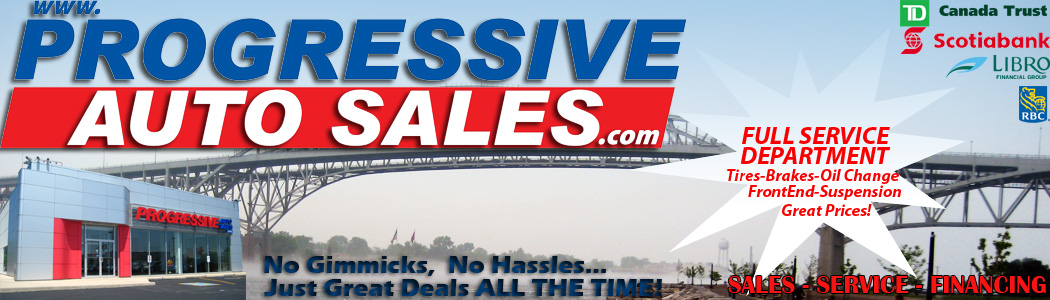 Progressive Auto Sales, Sarnia Lambton Largest Used Car Dealership, cars, trucks, suv, minivans, service department